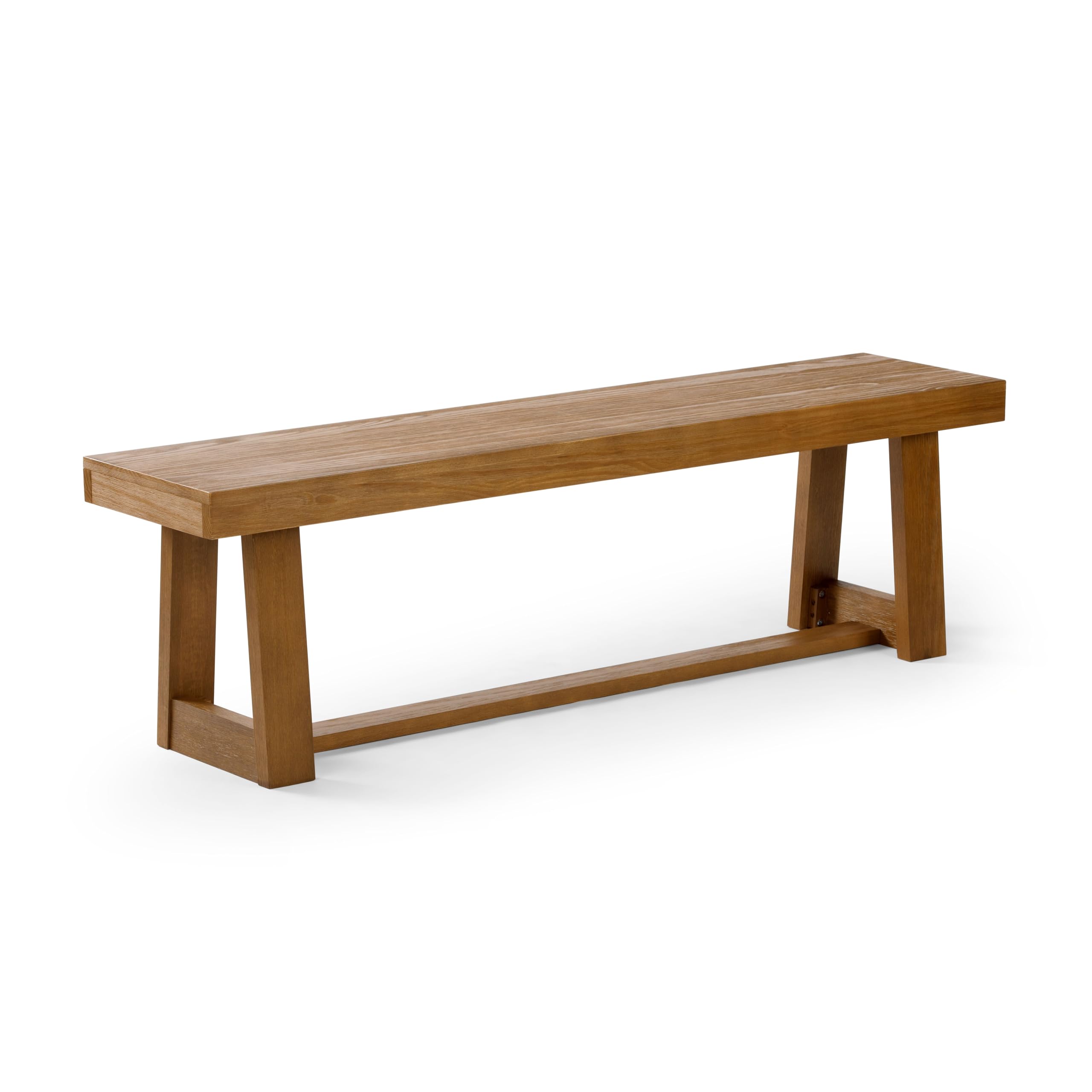 Amazon.com - Plank+Beam 60 Inch Farmhouse Dining Bench, Solid Wood
